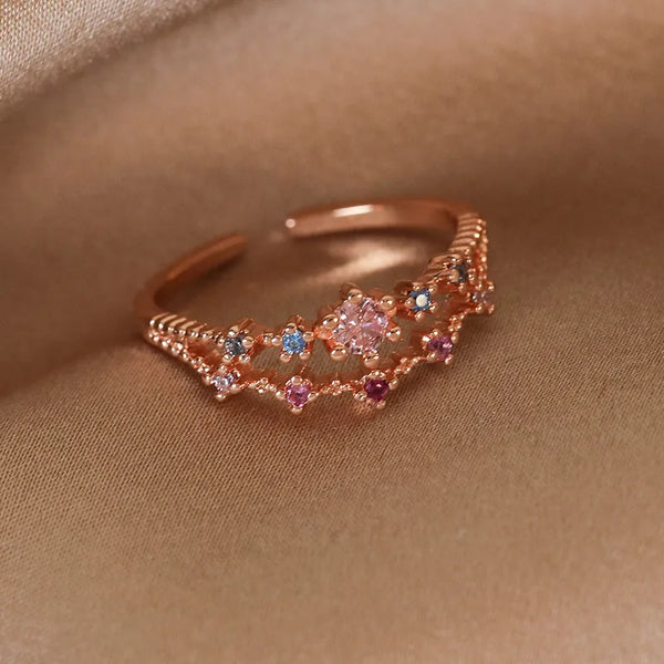 White Heart Ring | Copper