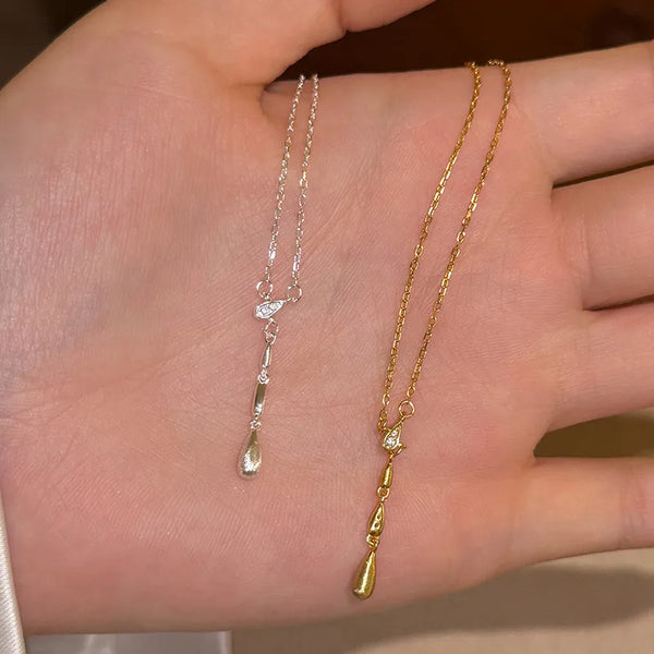Tassel Pendant Necklace | 925 Sterling Silver