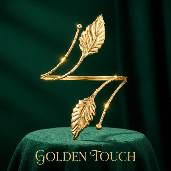 Leaf Bracelet | Gold