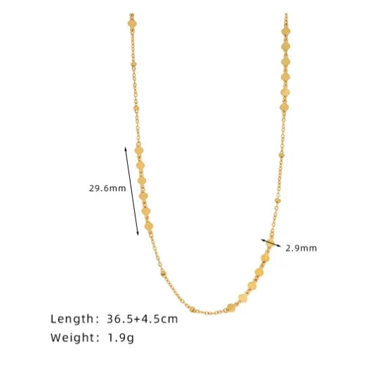 Gold-Plated Necklace | Stainless Steel