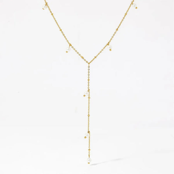 Pearl Necklace | Stainless Steel
