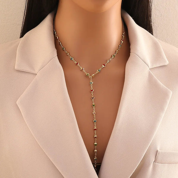 Crystal Heart Necklace | Crystal