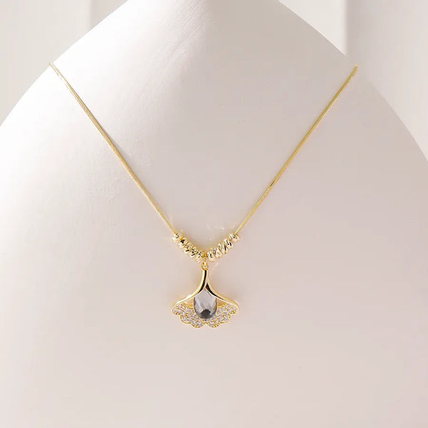Floral Necklace | Copper