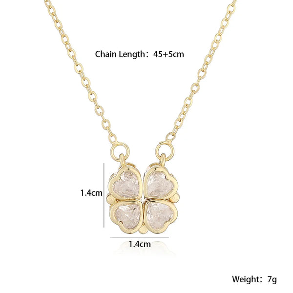 Flowers Pendant Necklace | Copper