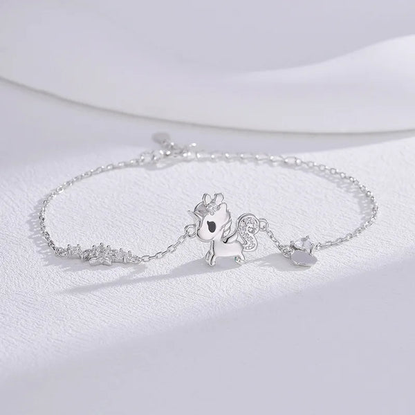 Cartoon Zircon Bracelet | 925 Sterling Silver