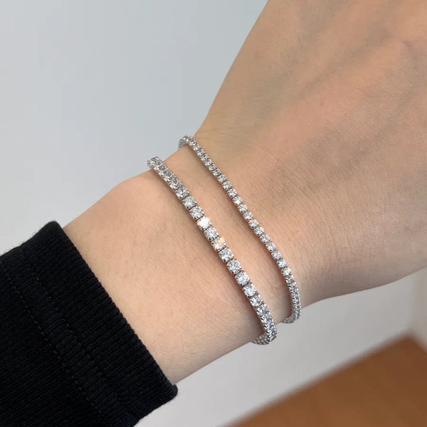 Geometric Bracelet | 925 Sterling Silver