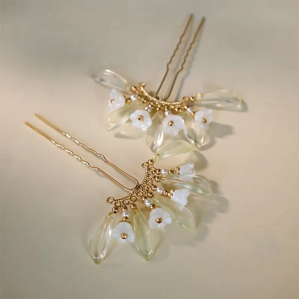 Ethnic Floral Hairpin Headband | Alloy