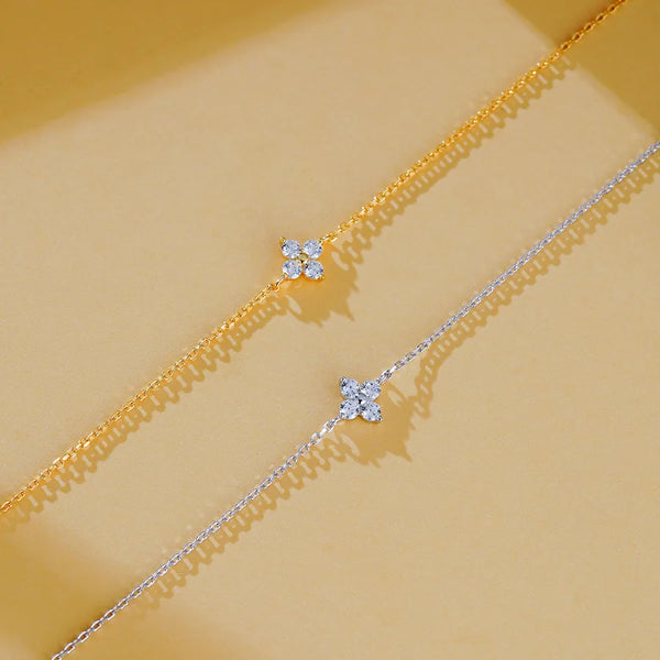 Bohemian Floral Bracelet | 925 Sterling Silver