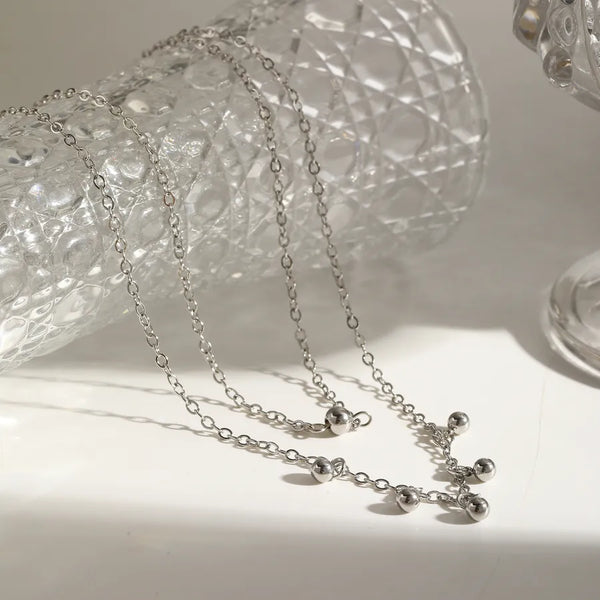 Vacuum Geometric Necklace | Stainless Steel
