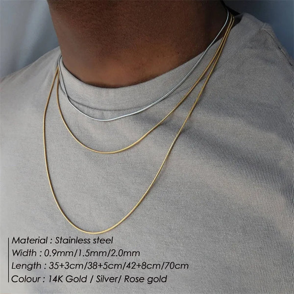 Gold-Plated Necklace | Stainless Steel