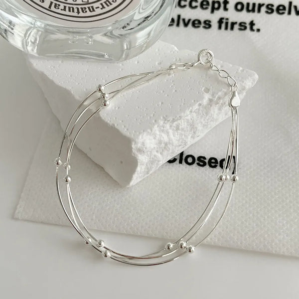 Seina Snake Bracelet | 925 Sterling Silver