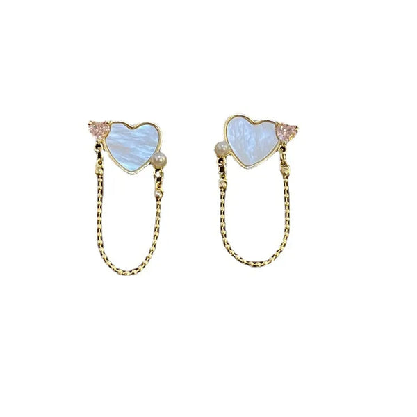 Celestial Floral Stud Earrings | Copper