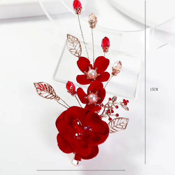 Flowers Hair Clip | Alloy