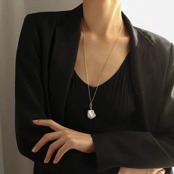 French Pearl Necklace | Copper