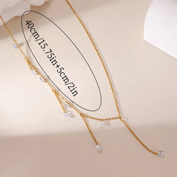 Tassel Necklace | Stainless Steel