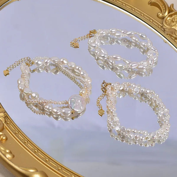 Bridal Freshwater Pearl Bracelet | Freshwater Pearl