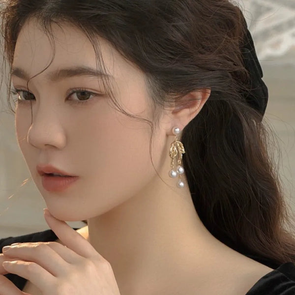 Bow Freshwater Pearl Drop Earrings | Freshwater Pearl