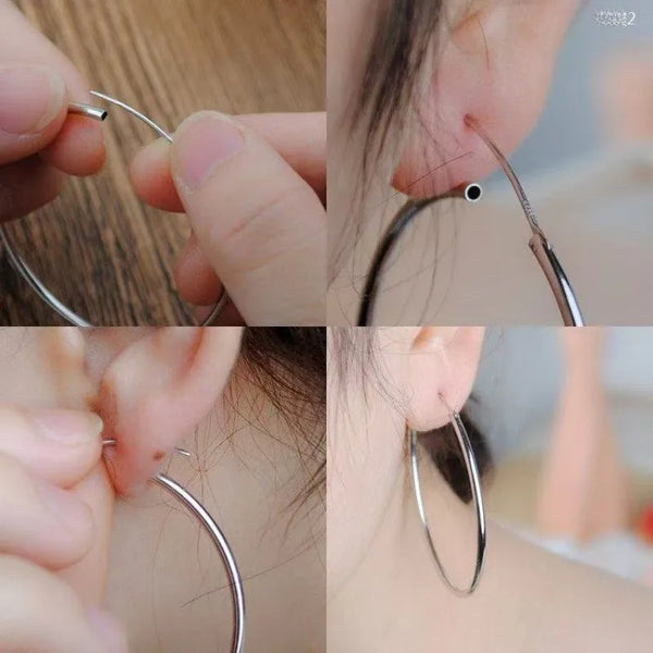 Pure Geometric Earrings | 925 Sterling Silver