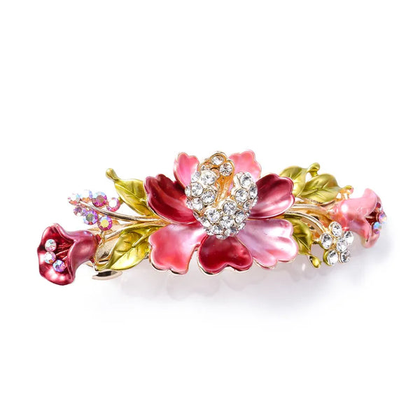 Vintage Floral Hair Clip | Alloy