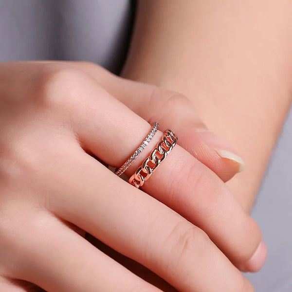 Geometric Ring | Copper
