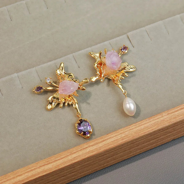 Freshwater Pearl Drop Earrings | 925 Sterling Silver