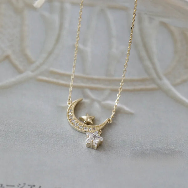 Celestial Pendant Necklace | 925 Sterling Silver