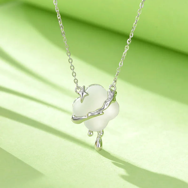 Leaf Pendant Necklace | 925 Sterling Silver