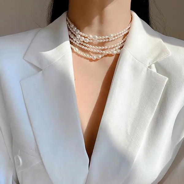 White Freshwater Pearl Necklace | Freshwater Pearl
