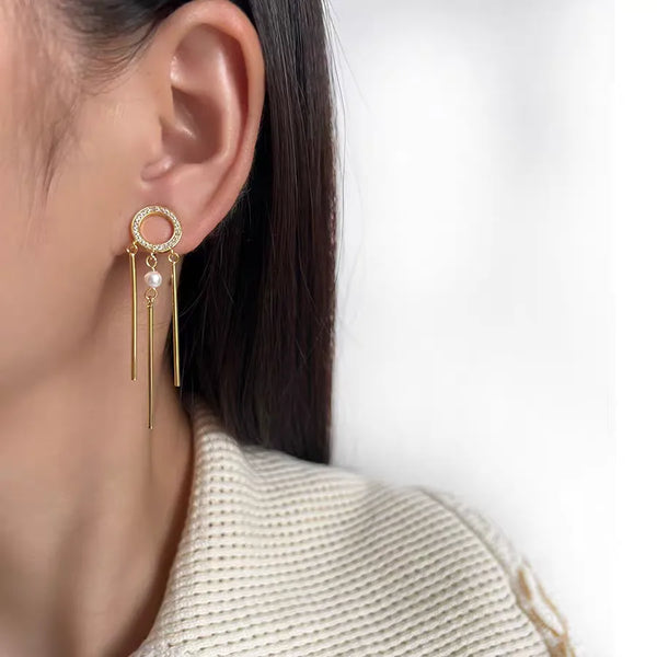 Featuring Zircon Earrings | 925 Sterling Silver
