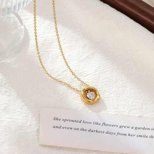 Casual Pendant Necklace | Stainless Steel