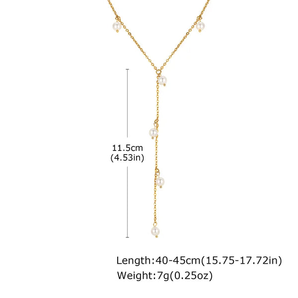 Gold Pendant Necklace | Stainless Steel