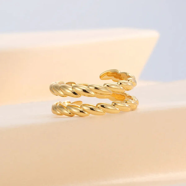 Handmade Geometric Ring | Copper
