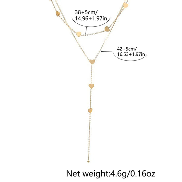 Luxurious Heart Necklace | Stainless Steel