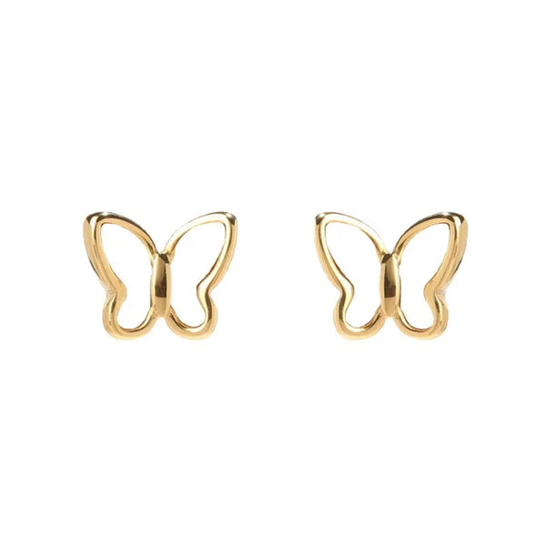Butterfly Earrings | Titanium Steel