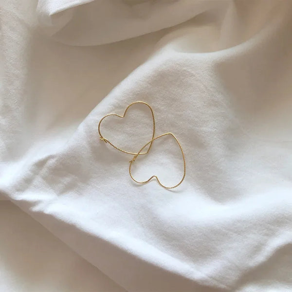 Heart Earrings | 925 Sterling Silver