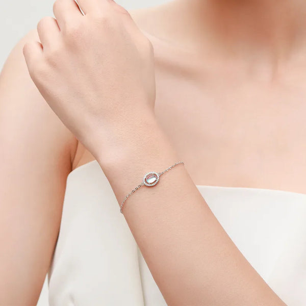 Oval Celestial Bracelet | 925 Sterling Silver
