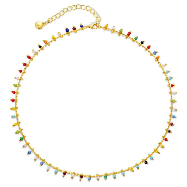 Vacation Gold-Plated Necklace | Copper