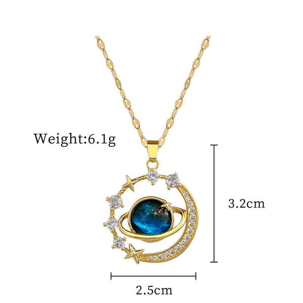 Heart Pendant Necklace | Stainless Steel