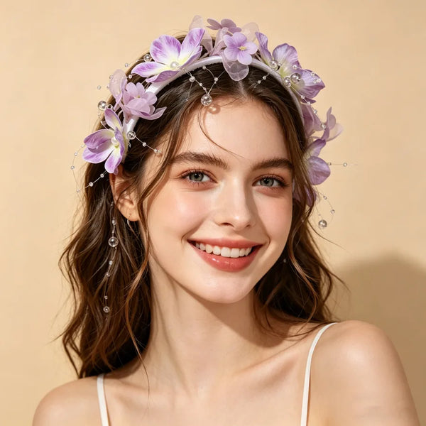 Floral Headband | Polyester