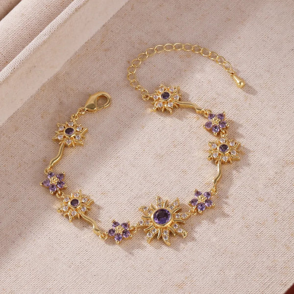 Floral Bracelet | Copper