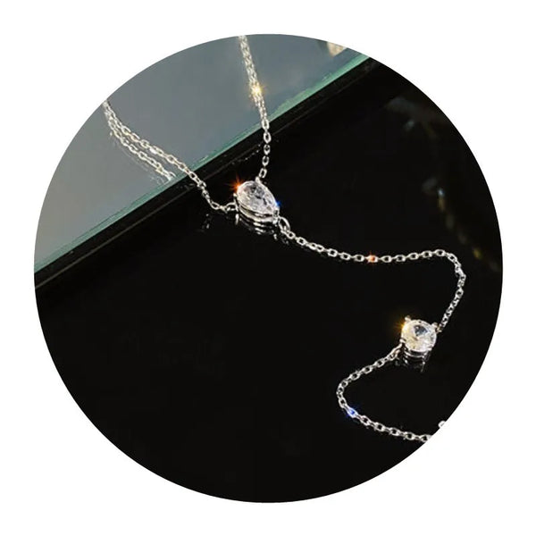 Zircon Necklace | Copper