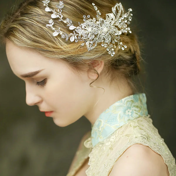 Vintage Rhinestone Headband | Rhinestone