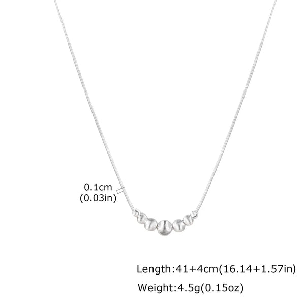 Snake Chain Snake Necklace | Copper