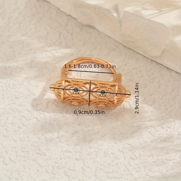Purple Zircon Ring | Copper