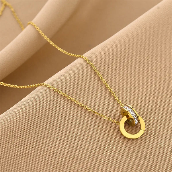 Floral Necklace | Stainless Steel
