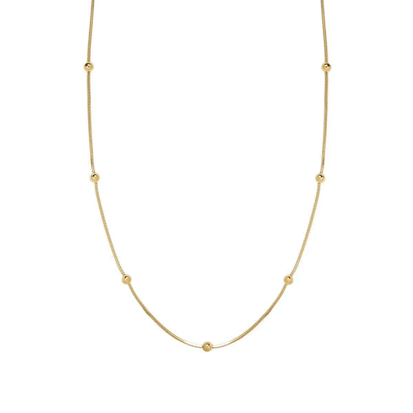 Flex Gold-Plated Necklace | Stainless Steel