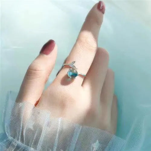 Fish Open Band Ring | 925 Sterling Silver