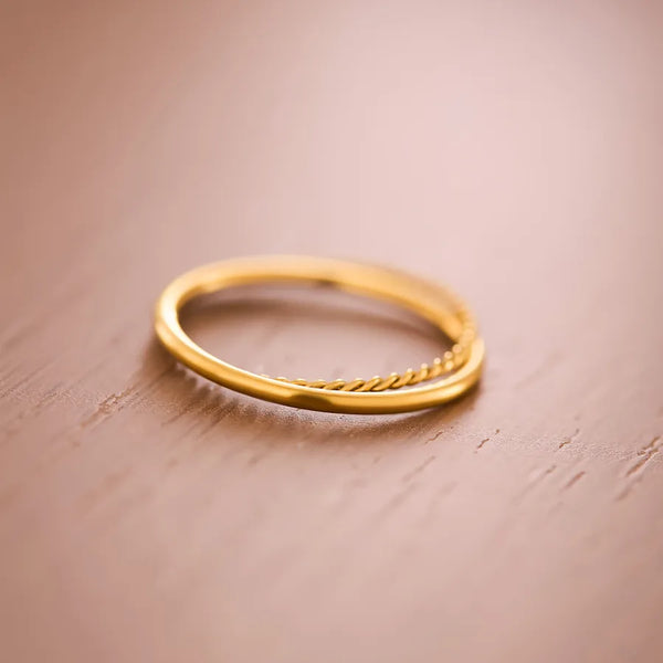Titanium Geometric Ring | Titanium Steel