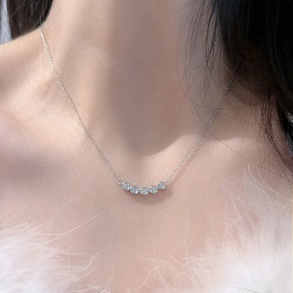 Moissanite Necklace | 925 Sterling Silver