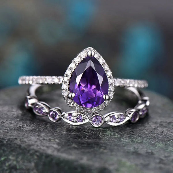Droplets Zircon Ring | Copper